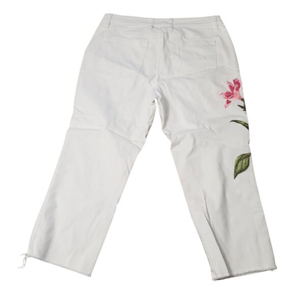 CT2207 Tommy Bahama Ella Twill Crop Boyfriend Jean 10 - Picture 1 of 7